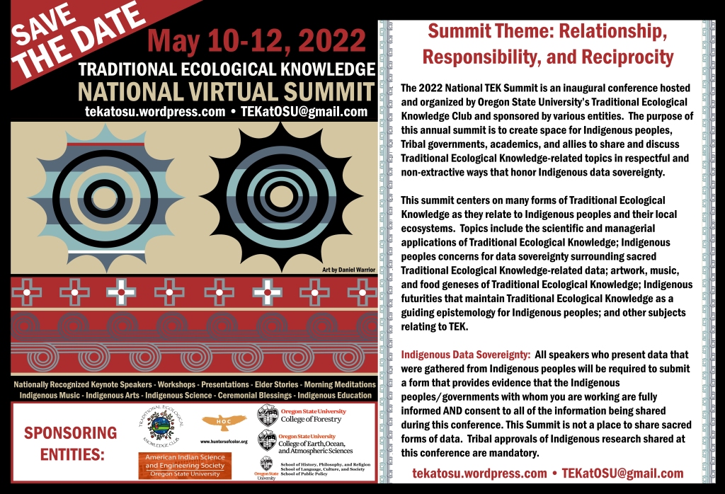 2022 National Traditional Ecological Knowledge Summit