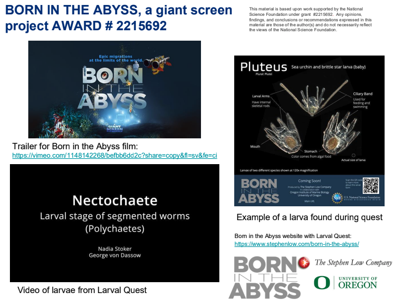 BORN IN THE ABYSS a giant screen project 2215692