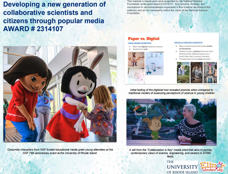 Developing collaborative scientists and citizens through popular media 2314107