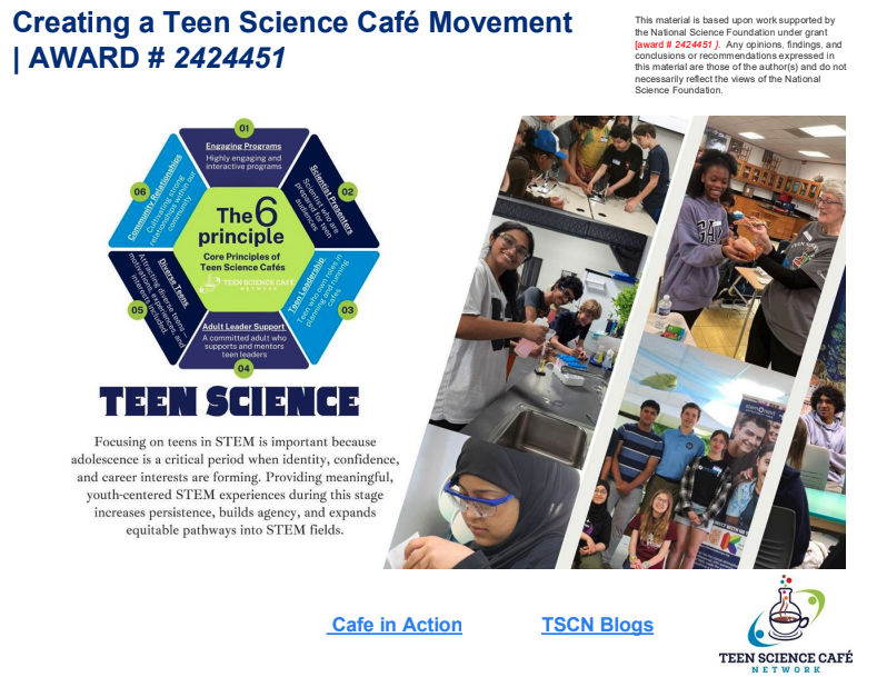 Teen Science Cafe 2424451